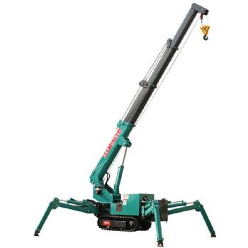 3 Ton Spider Crawler Crane With Hydraulic Telescopic Boom