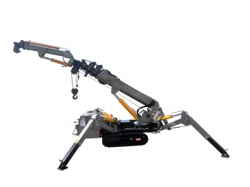 Self-propelled Spider Crane with hydraulic Telescopic Arm