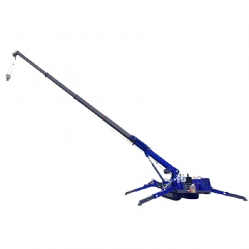 Hydraulic Boom Lift Fly Jib 8 Ton Lifting Spider Cranes