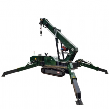 Hydraulic Boom Lift Fly Jib 8 Ton Lifting Spider Cranes