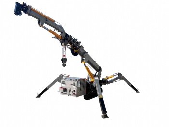 Mobile Crane Spider Lifting Equipment With Long Arm Fly Jibs