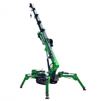 Quality certification Hydraulic Telescopic Arm Spider Crane CE