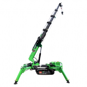 Quality certification Hydraulic Telescopic Arm Spider Crane CE