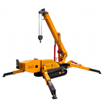 Telescopic Arm Lifting 10 Ton 12 Ton Mobile Crawler Crane