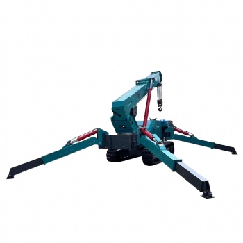 Building Spider Crane Assembly Wireless Elevator Hoist Glass Curtain Wall Lift