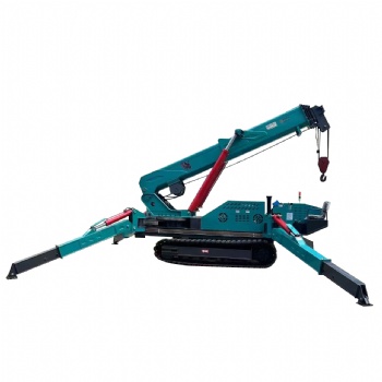 Multi Terrain Hydraulic Boom Tracked Spider Crane 18 Ton