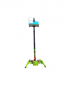 Wireless Remote Control Hydraulic Basket Spider Crane With CE