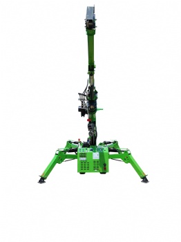 Hydraulic Boom Lift Fly Jib Spider-Crane with Remote Control