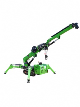 High-Reach 8m to 24m Spider Crane 4 Ton with Fly Jib