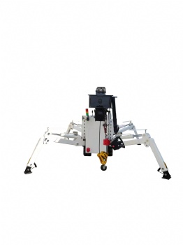 Factory Supply Cheap Spider Crane 3 Ton Folding Design with Crawler Legs