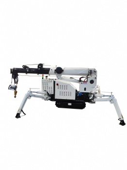 Factory Supply Cheap Spider Crane 3 Ton Folding Design with Crawler Legs
