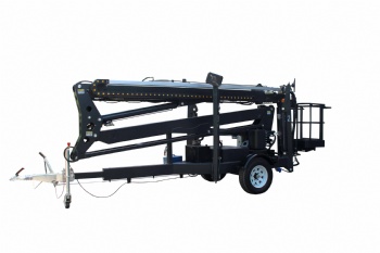 Self-Propelled 16m Electric Towable Boom Lift for High-rise Work With CE
