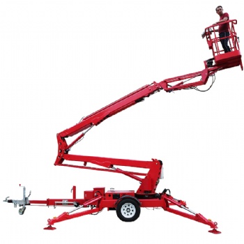 Towable Boom Lift Price Rough Terrain Tiree for Tree Work with Epa