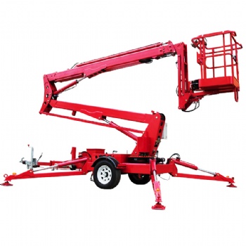 Towable Boom Lift Price Rough Terrain Tiree for Tree Work with Epa