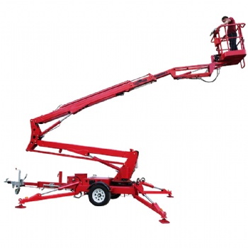 Towable Boom Lift Price Rough Terrain Tiree for Tree Work with Epa