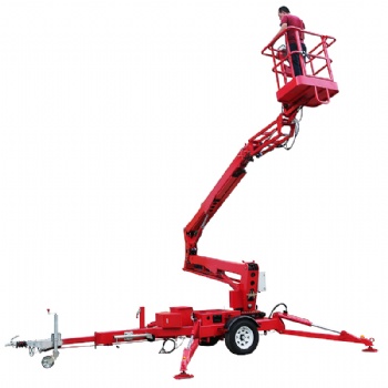 Towable Boom Lift Price Rough Terrain Tiree for Tree Work with Epa