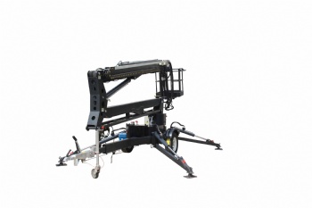 New Innovation 16-18m towable boom lift 50 ft for High-rise Construction