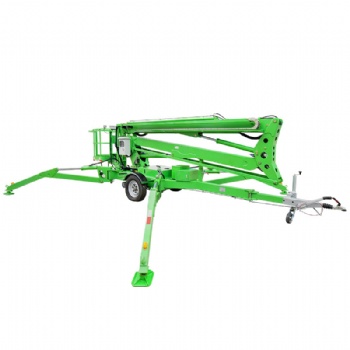 Remote Control 50ft Towable Boom Lift Spider Lift for Aerial Work